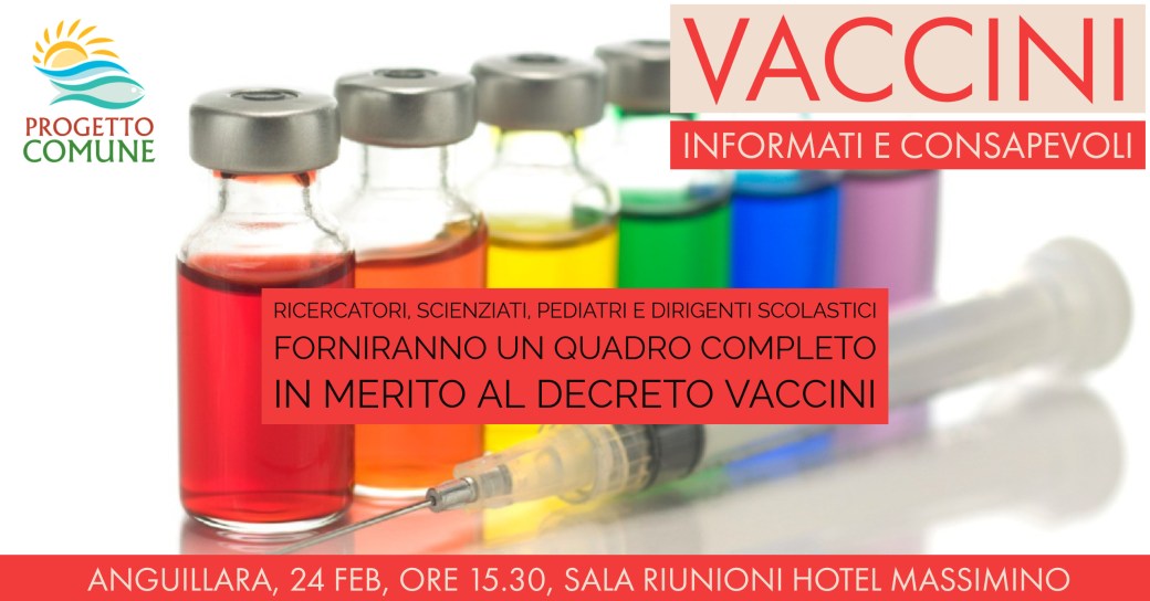 Vaccini: informati e consapevoli